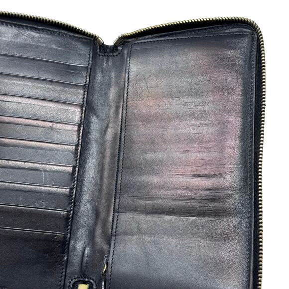 YSL Logo Zipper Wallet - Picture 10 of 16